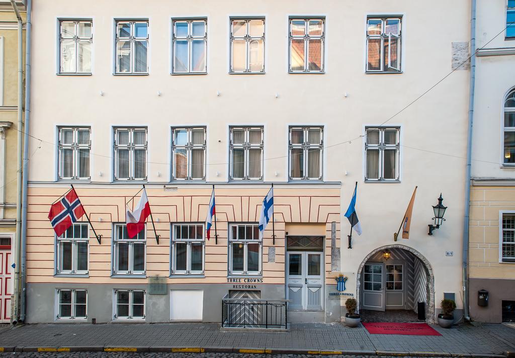 Hotel Three Crowns Residents à Tallinn Extérieur photo